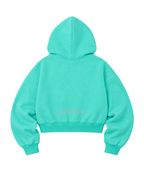 VENHIT（ベンヒット）の「VC シグネチャー ホットフィックス ジップアップパーカー_ミント（パーカー・レディース・ミント・MEDIUM/LARGE）」の2枚目の写真