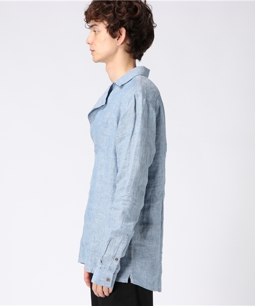 COMMUNE DE PARIS（コミューンドパリ）の「COMMUNE DE PARIS / SHIRT VILLETTE（シャツ/ブラウス・メンズ・サックスブルー・SMALL/LARGE/MEDIUM）」の2枚目の写真