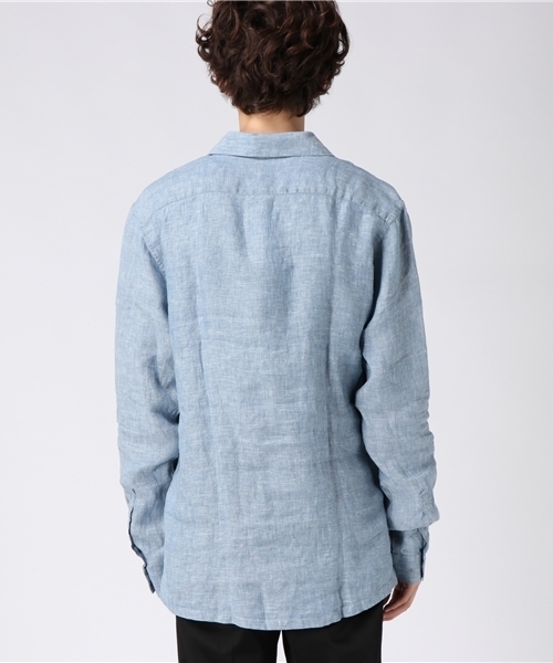 COMMUNE DE PARIS（コミューンドパリ）の「COMMUNE DE PARIS / SHIRT VILLETTE（シャツ/ブラウス・メンズ・サックスブルー・SMALL/LARGE/MEDIUM）」の3枚目の写真