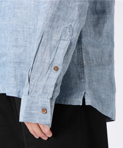 COMMUNE DE PARIS（コミューンドパリ）の「COMMUNE DE PARIS / SHIRT VILLETTE（シャツ/ブラウス・メンズ・サックスブルー・SMALL/LARGE/MEDIUM）」の5枚目の写真