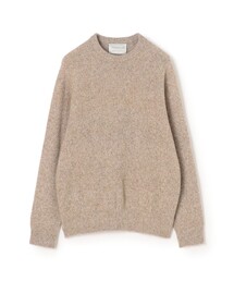 【WEB先行予約】TOMORROWLAND tricot メリノウール チーゼル起毛 クルーネックニット