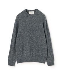 【WEB先行予約】TOMORROWLAND tricot メリノウール チーゼル起毛 クルーネックニット