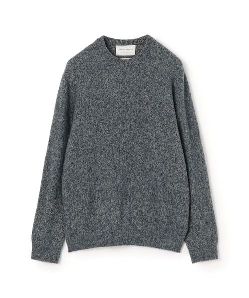 TOMORROWLAND (トゥモローランド)の「【WEB先行予約】TOMORROWLAND tricot メリノウール チーゼル起毛 クルーネックニット(ニット/セーター・メンズ・ベージュ/チャコールグレー/ダークブルー・L/M/S)」の1枚目の写真