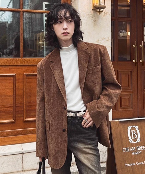NOWLE（ノウル）の「【NOWLE】スマートフィット モックネック スムース カットソー 長袖 Tシャツ / ロンT（Tシャツ/カットソー・メンズ・ホワイト/ブラック・X-LARGE/LARGE/MEDIUM）」の21枚目の写真
