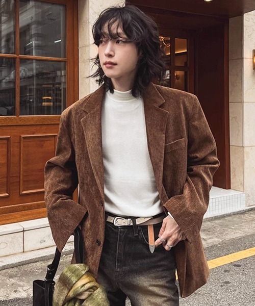 NOWLE（ノウル）の「【NOWLE】スマートフィット モックネック スムース カットソー 長袖 Tシャツ / ロンT（Tシャツ/カットソー・メンズ・ホワイト/ブラック・X-LARGE/LARGE/MEDIUM）」の22枚目の写真