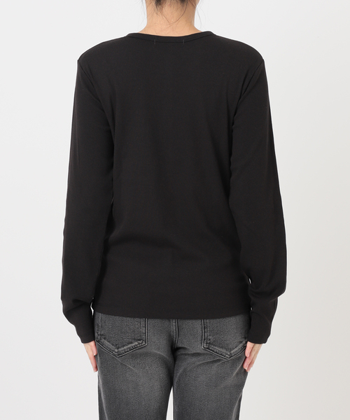 JOURNAL STANDARD relume(ジャーナルスタンダード レリューム)の「ソフトベアテレコヘンリープルオーバー(Tシャツ/カットソー・レディース・キャメル/ホワイト/ブラック・FREE)」の18枚目の写真