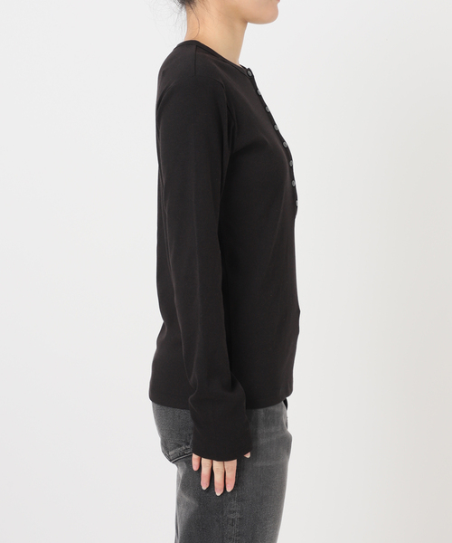 JOURNAL STANDARD relume(ジャーナルスタンダード レリューム)の「ソフトベアテレコヘンリープルオーバー(Tシャツ/カットソー・レディース・キャメル/ホワイト/ブラック・FREE)」の19枚目の写真