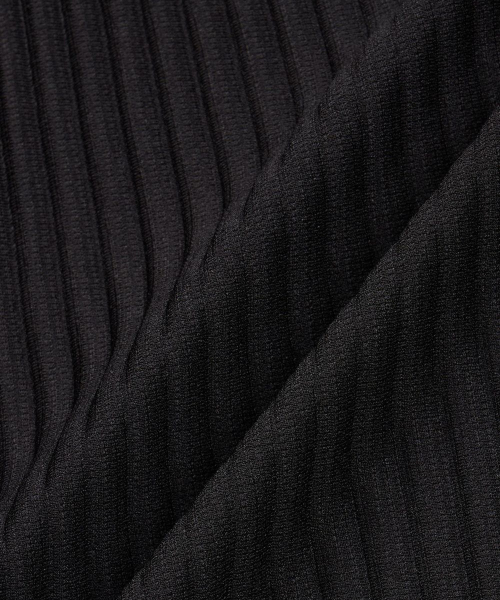 TNGT（ティーエヌジーティー）の「Yoyogi Pleats Overshirt (Black) TNSH6F107BK（シャツ/ブラウス・レディース・その他・100/110/95/105）」の3枚目の写真