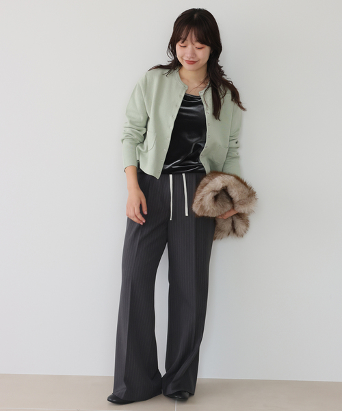 SLOBE IENA(スローブイエナ)の「《追加2》SLOBE ソフトローファー(ローファー・レディース・ブラック・24.5cm/24cm/23.5cm/23cm)」の2枚目の写真
