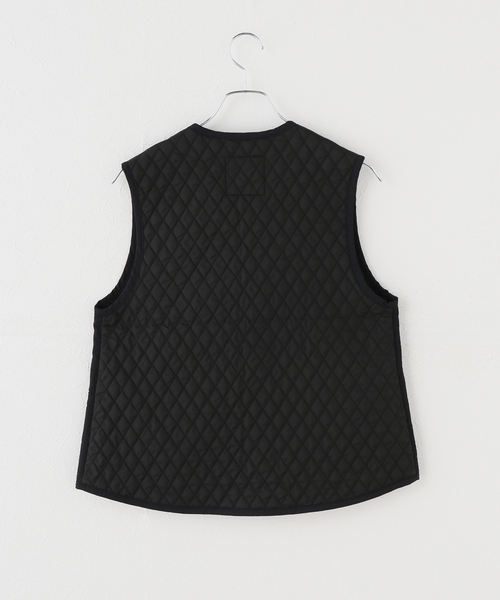 IENA(イエナ)の「LAVENHAM/ラベンハム BLACK EDITION VEST ベスト LV14123102(その他アウター・レディース・ブラック・FREE)」の2枚目の写真