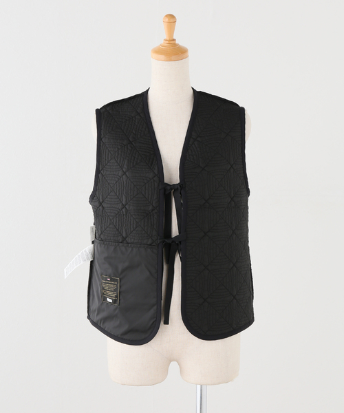 IENA(イエナ)の「LAVENHAM/ラベンハム BLACK EDITION VEST ベスト LV14123102(その他アウター・レディース・ブラック・FREE)」の5枚目の写真