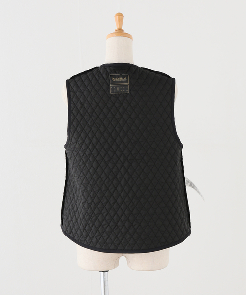 IENA(イエナ)の「LAVENHAM/ラベンハム BLACK EDITION VEST ベスト LV14123102(その他アウター・レディース・ブラック・FREE)」の6枚目の写真