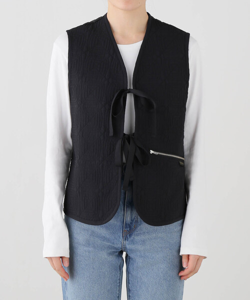 IENA(イエナ)の「LAVENHAM/ラベンハム BLACK EDITION VEST ベスト LV14123102(その他アウター・レディース・ブラック・FREE)」の10枚目の写真