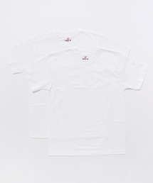 HANES | メンズ ヘインズ ビーフィー 無地 2枚1組 Tシャツ 2016SS Hanes BEEFY T SHIRT 2P H5180-2(Tシャツ/カットソー)