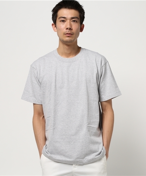 HANES（ヘインズ）の「ヘインズ ビーフィー 無地 2枚1組 Tシャツ 2016SS Hanes BEEFY T SHIRT 2P H5180-2（Tシャツ/カットソー・メンズ・ブラック/ホワイト/グレー/ネイビー・MEDIUM/X-LARGE/LARGE/SMALL/X-SMALL）」の5枚目の写真