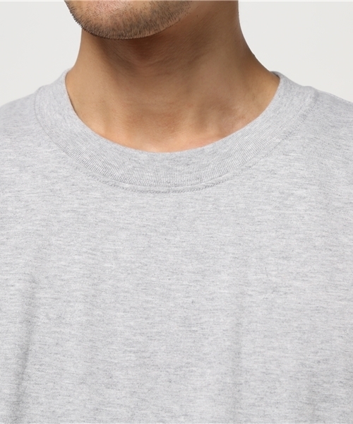 HANES（ヘインズ）の「ヘインズ ビーフィー 無地 2枚1組 Tシャツ 2016SS Hanes BEEFY T SHIRT 2P H5180-2（Tシャツ/カットソー・メンズ・ブラック/ホワイト/グレー/ネイビー・MEDIUM/X-LARGE/LARGE/SMALL/X-SMALL）」の8枚目の写真