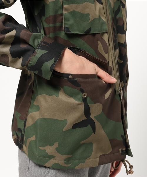 niche.（ニッチ）の「Niche（ニッチ） カモフラ柄ミリタリージャケット