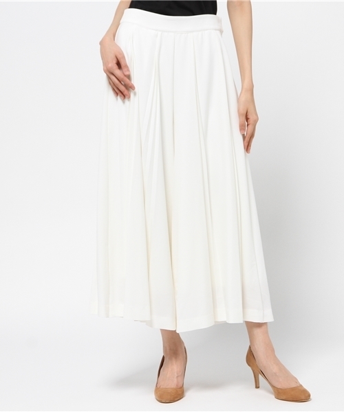 GUILD PRIME（ギルドプライム）の「【GUILD PRIME】WOMENS プリーツガウチョパンツ（その他パンツ・レディース・ホワイト・34/36）」の11枚目の写真