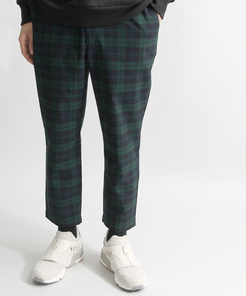 WEGO(ウィゴー)の「WEGO/スラックステーパードパンツ (スラックス・メンズ・グリーン系その他2/ベージュ/ブルー系その他4/ブラック/ダークグレー・LARGE/MEDIUM)」の5枚目の写真