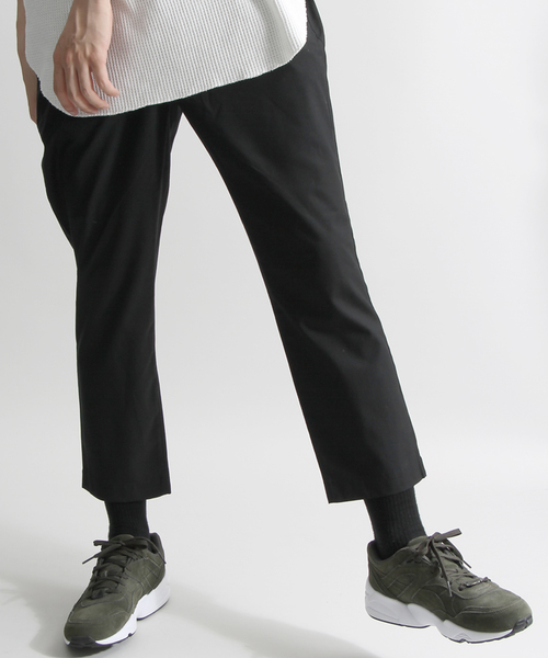 WEGO(ウィゴー)の「WEGO/スラックステーパードパンツ (スラックス・メンズ・グリーン系その他2/ベージュ/ブルー系その他4/ブラック/ダークグレー・LARGE/MEDIUM)」の3枚目の写真