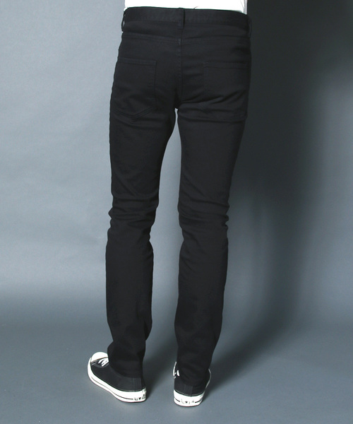 Magine(マージン)の「NO.35 STRETCH SLIM STRIGHT OVERDYE BLACK DENIM:NO.35ストレッチスリムストレート オーバーダイブラックデニム(デニムパンツ・メンズ・ブラック・46/44/48)」の10枚目の写真