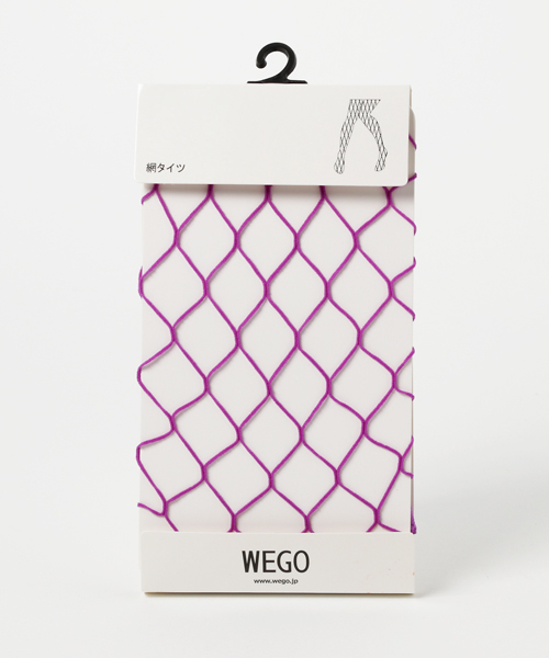 WEGO(ウィゴー)の「WEGO/アミタイツ(タイツ/ストッキング・レディース・ホワイト/ブラック/ライトピンク/その他1/ブルー/イエロー/パープル/レッド/ピンク・FREE)」の5枚目の写真