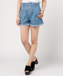 Honeys | フリンジショートパンツ(デニムパンツ)