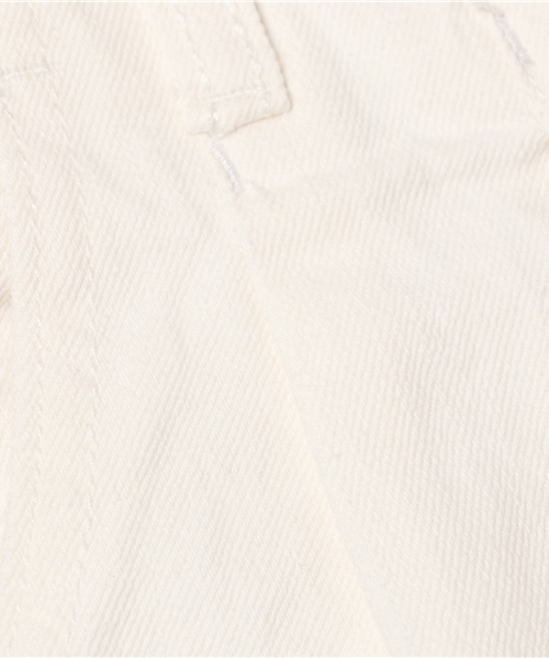 Honeys（ハニーズ）の「フリンジショートパンツ（デニムパンツ・レディース・ブルー系その他/オフホワイト/ライトブルー・L/S/M）」の9枚目の写真