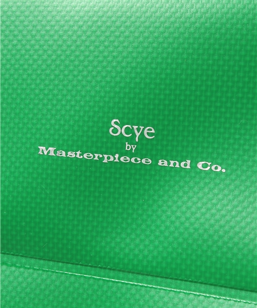 BEAMS（ビームス）の「Scye / ターポリンTOTE（トートバッグ・メンズ・グリーン・ONE SIZE）」の4枚目の写真