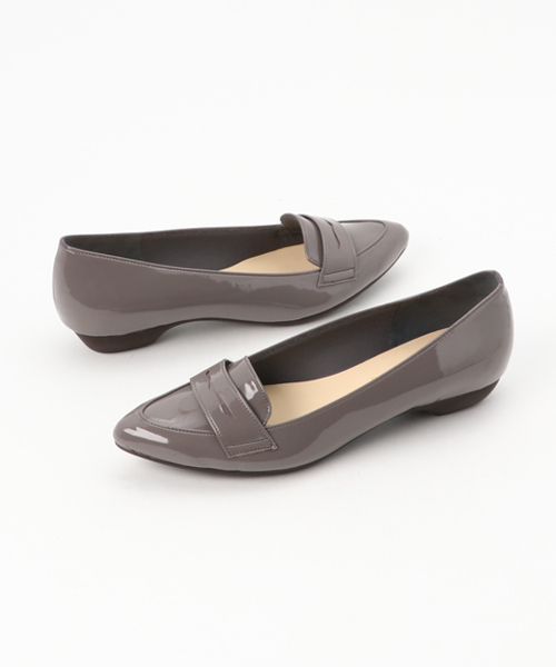 LE TALON（ルタロン）の「ポインテッドモールドローファー◆（ローファー・レディース・グレー/ブラウン/ブラック・23cm/24cm/24.5cm/23.5cm/22.5cm/22cm/25cm）」の2枚目の写真