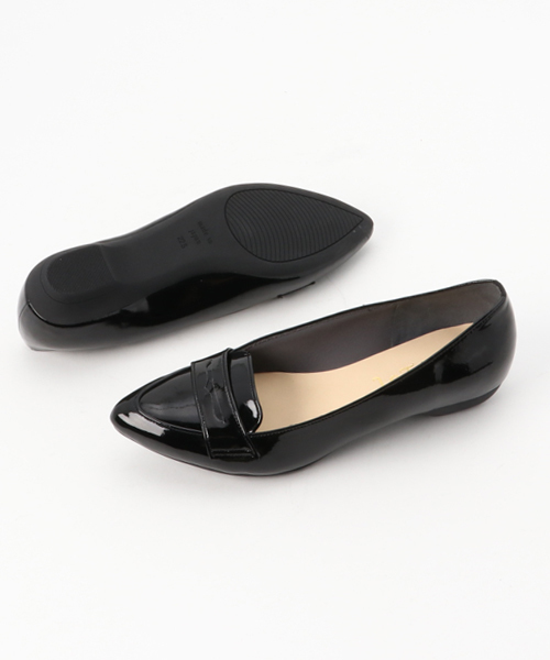 LE TALON（ルタロン）の「ポインテッドモールドローファー◆（ローファー・レディース・グレー/ブラウン/ブラック・23cm/24cm/24.5cm/23.5cm/22.5cm/22cm/25cm）」の4枚目の写真