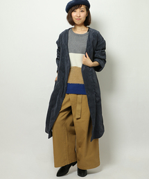 LBC | コーデュロイガウンコート                  (その他アウター)