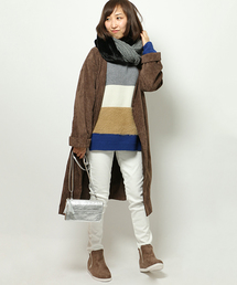 LBC | コーデュロイガウンコート                  (その他アウター)