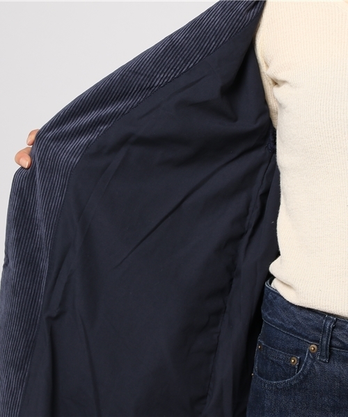 LBC（エルビーシー）の「コーデュロイガウンコート                  （その他アウター・レディース・オフホワイト/ネイビー/ブラウン・MEDIUM/LARGE）」の12枚目の写真