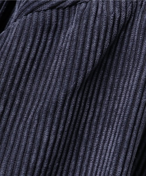 LBC（エルビーシー）の「コーデュロイガウンコート                  （その他アウター・レディース・オフホワイト/ネイビー/ブラウン・MEDIUM/LARGE）」の5枚目の写真