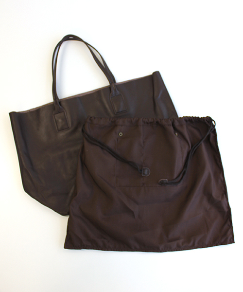 CIAOPANIC（チャオパニック）の「【Ciaopanic】　LEATHER　TOTEBAG（トートバッグ・レディース・アイボリー/ブラック/ネイビー/オレンジ/ダークブラウン・FREE）」の15枚目の写真