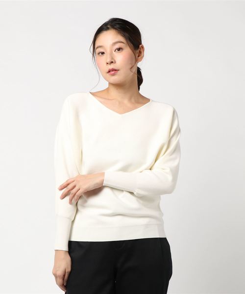 RIVE DROITE（リヴドロワ）の「2WAYコンパクトドルマン（ニット/セーター・レディース・ホワイト/その他9/ラベンダー・FREE）」の6枚目の写真