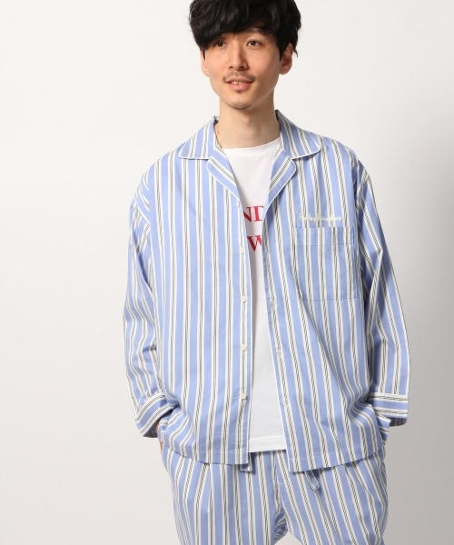 GLOBAL WORK(グローバルワーク)の「【ROOM】シャツ長袖 Men/783161(シャツ/ブラウス・メンズ・その他1/ライトブルー・LARGE/MEDIUM)」の1枚目の写真