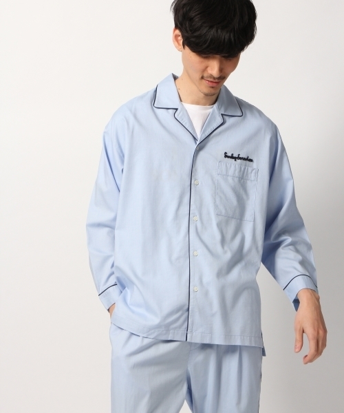 GLOBAL WORK(グローバルワーク)の「【ROOM】シャツ長袖 Men/783161(シャツ/ブラウス・メンズ・その他1/ライトブルー・LARGE/MEDIUM)」の2枚目の写真