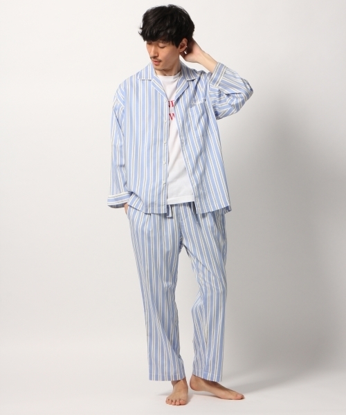 GLOBAL WORK(グローバルワーク)の「【ROOM】シャツ長袖 Men/783161(シャツ/ブラウス・メンズ・その他1/ライトブルー・LARGE/MEDIUM)」の4枚目の写真