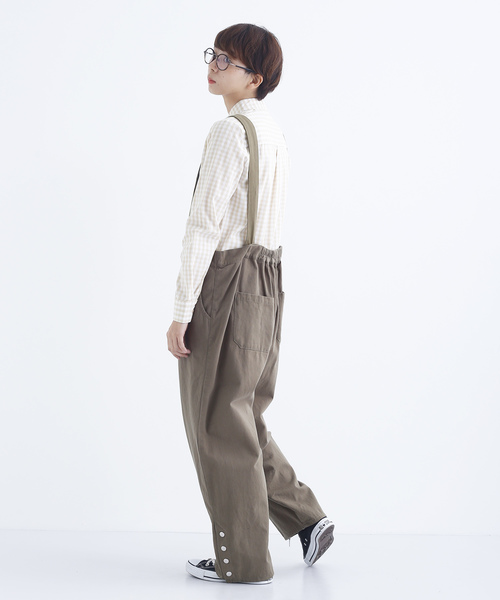 MERLOT（メルロー）の「ギンガムチェック柄ブラウス1528（シャツ/ブラウス・レディース・ブラック/ベージュ/ブルー/レッド・FREE）」の17枚目の写真