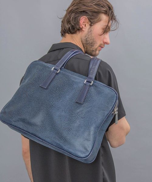 aniary（アニアリ）の「【aniary】スケイルレザー ブリーフ（トート