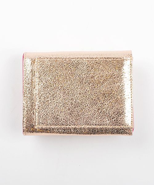 Casselini(キャセリーニ)の「Casselini(キャセリーニ)No.23 wallet(財布・レディース・ブラック/ピンクゴールド・FREE)」の6枚目の写真