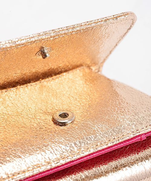 Casselini(キャセリーニ)の「Casselini(キャセリーニ)No.23 wallet(財布・レディース・ブラック/ピンクゴールド・FREE)」の8枚目の写真