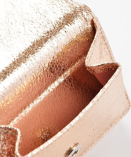 Casselini(キャセリーニ)の「Casselini(キャセリーニ)No.23 wallet(財布・レディース・ブラック/ピンクゴールド・FREE)」の9枚目の写真