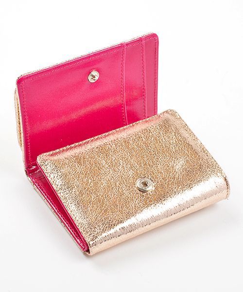 Casselini(キャセリーニ)の「Casselini(キャセリーニ)No.23 wallet(財布・レディース・ブラック/ピンクゴールド・FREE)」の12枚目の写真