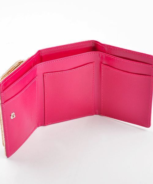 Casselini(キャセリーニ)の「Casselini(キャセリーニ)No.23 wallet(財布・レディース・ブラック/ピンクゴールド・FREE)」の13枚目の写真