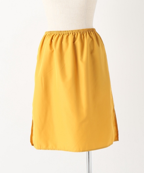 SLOBE IENA（スローブイエナ）の「2WAYカシュクールロングワンピース◆（ワンピース・レディース・ブラック/ホワイト/ブラウン/ブルー系その他/イエロー・FREE）」の6枚目の写真