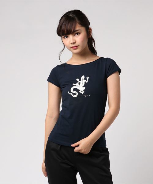 agnes b.(アニエスベー)の「SF64 TS レザールTシャツ(Tシャツ agnes b.(アニエスベー)の「SF64 TS レザールTシャツ(Tシャツ