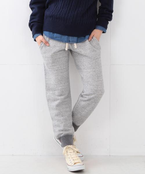 BEAMS BOY（ビームスボーイ）の「BEAMS BOY / 配色リブ スウェットイージー（その他パンツ・レディース・ライトグレー/ネイビー・ONE SIZE）」の7枚目の写真